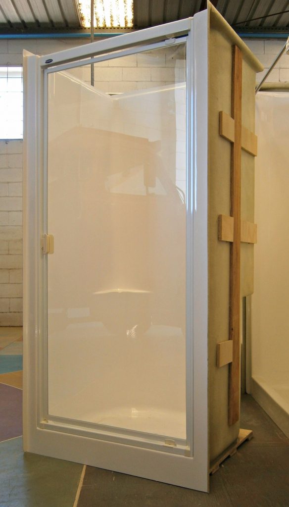 Shower Cubicles For Rvs Marianne 1pc Shower Cubicle 900mm x 760mm x 1850mm RV – Flair Showers
