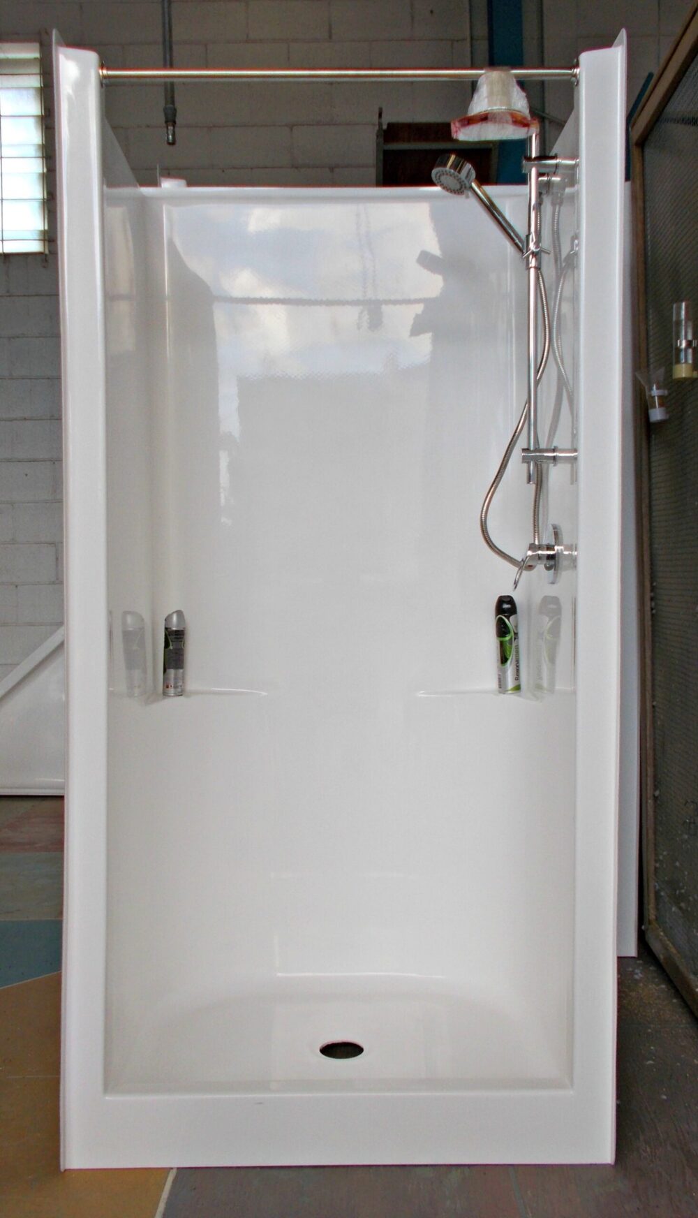 Shower Cubicles For Rvs Marianne 1pc Shower Cubicle 900mm x 760mm x 1850mm RV – Flair Showers