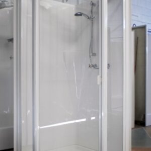 Suzi 2pc Corner Shower Cubicle 900mm x 900mm x 1930mm