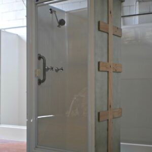 Rebecca 1pc Shower Cubicle 900mm x 760mm x 1980mm RV